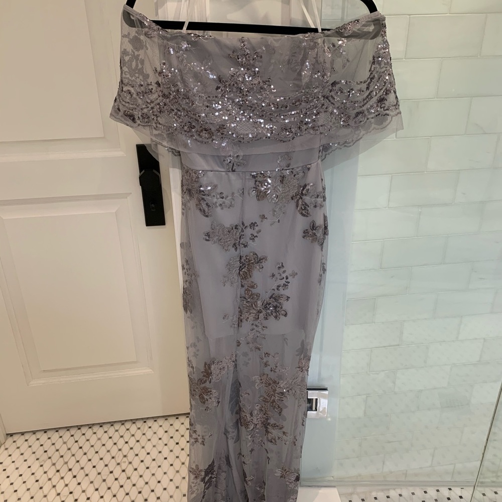 Full Length Off Shoulder Dress